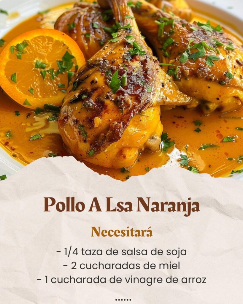 Pollo A La Naranja