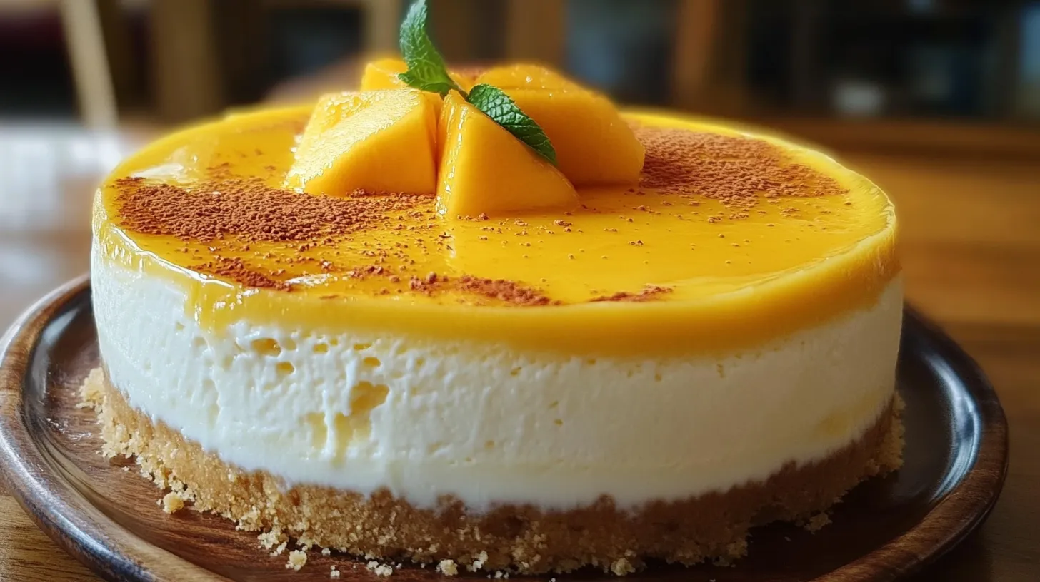 Cheesecake Exótico de Mango