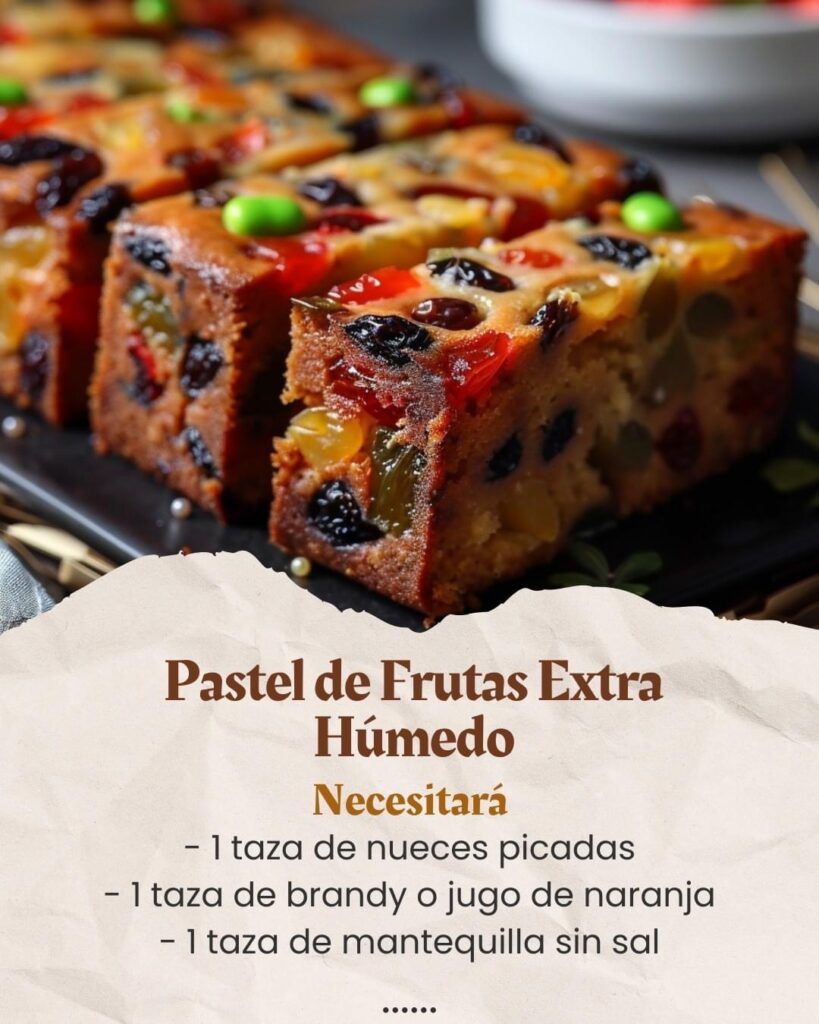 Pastel de Frutas Extra Húmedo