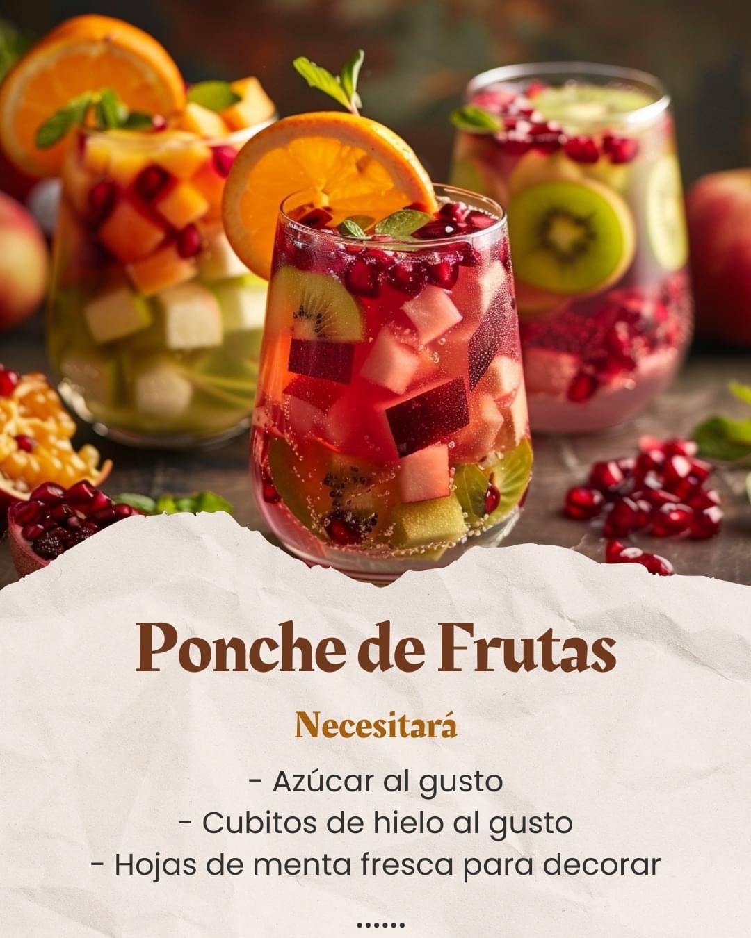 Ponche de Frutas