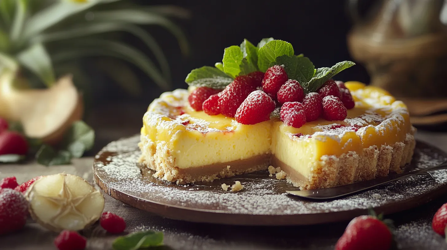 Cheesecake de Piña