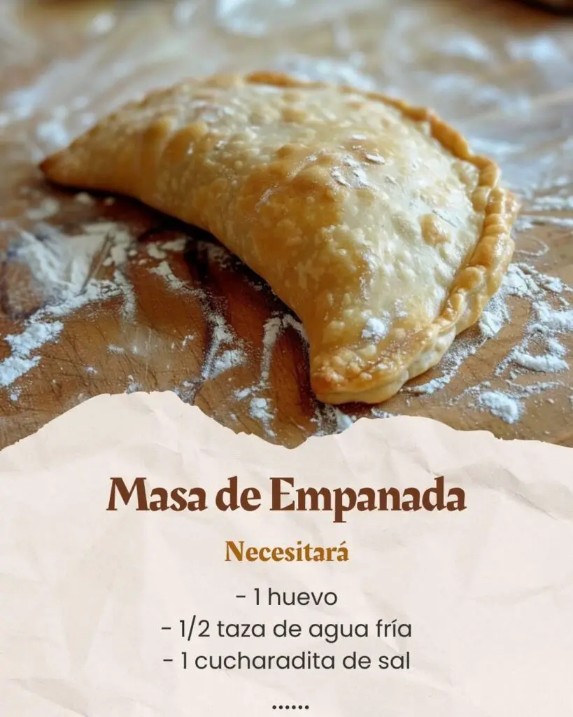Receta de Masa de Empanada: Versátil y Deliciosa 2 Masa de Empanada