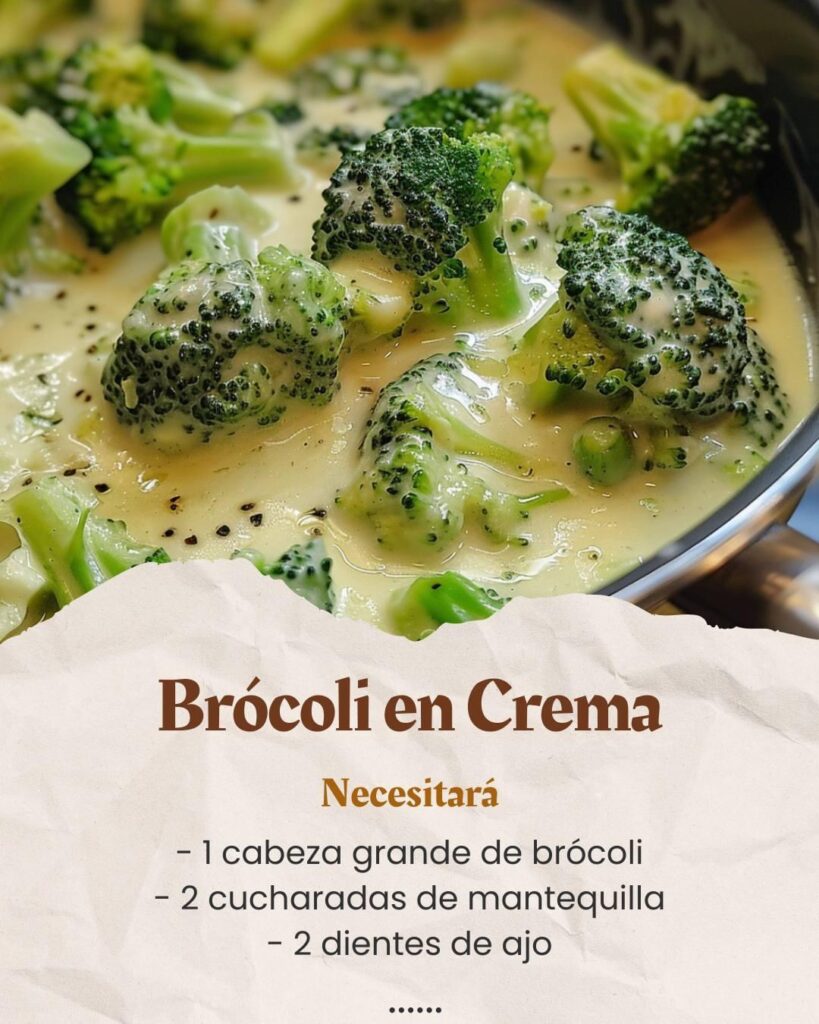Brócoli en Crema