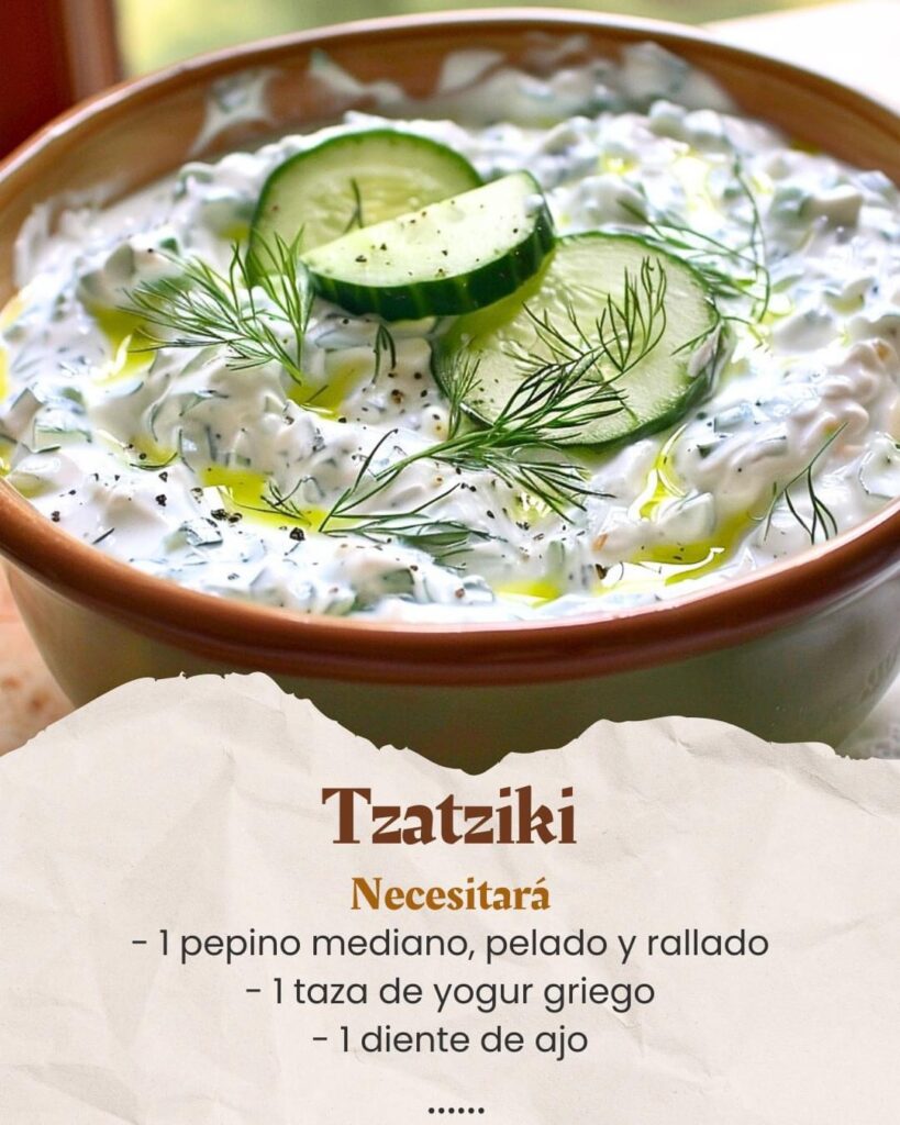 Tzatziki Casero: Refrescante Salsa Griega Lista en Solo 10 Minutos