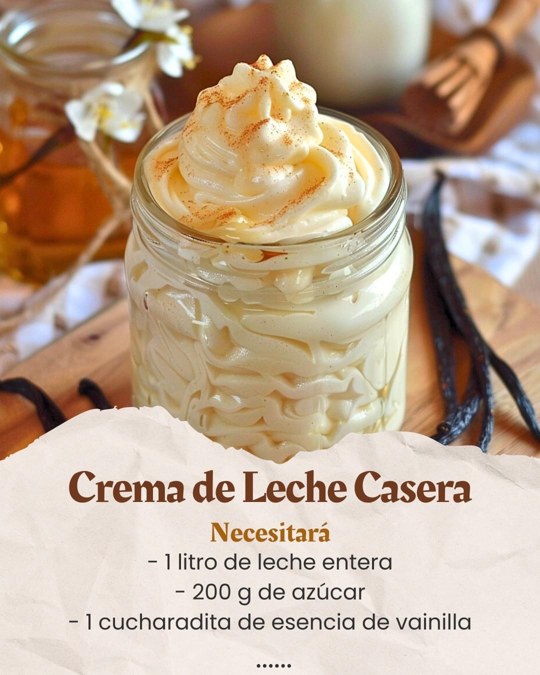 Crema de Leche Hecha