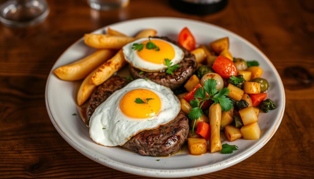 Bistec a lo pobre