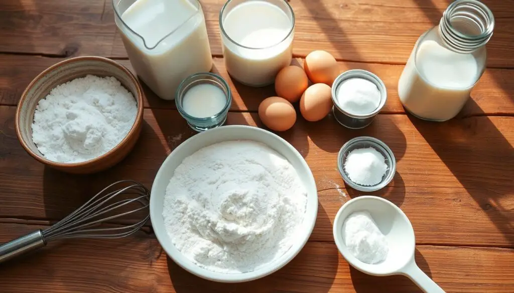Ingredientes panqueques Ingredientes panqueques