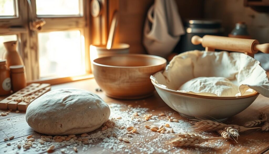Preparación de masa de tortillas de trigo