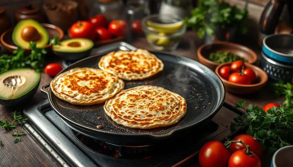 Técnicas de cocción tortitas de trigo