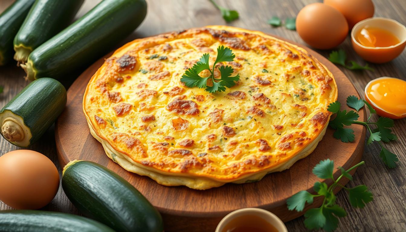 como hacer tortilla de calabacin