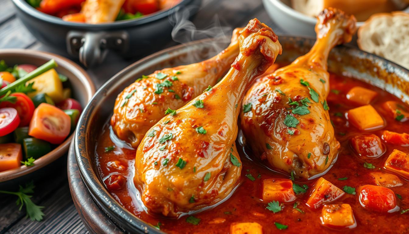 muslitos de pollo en salsa