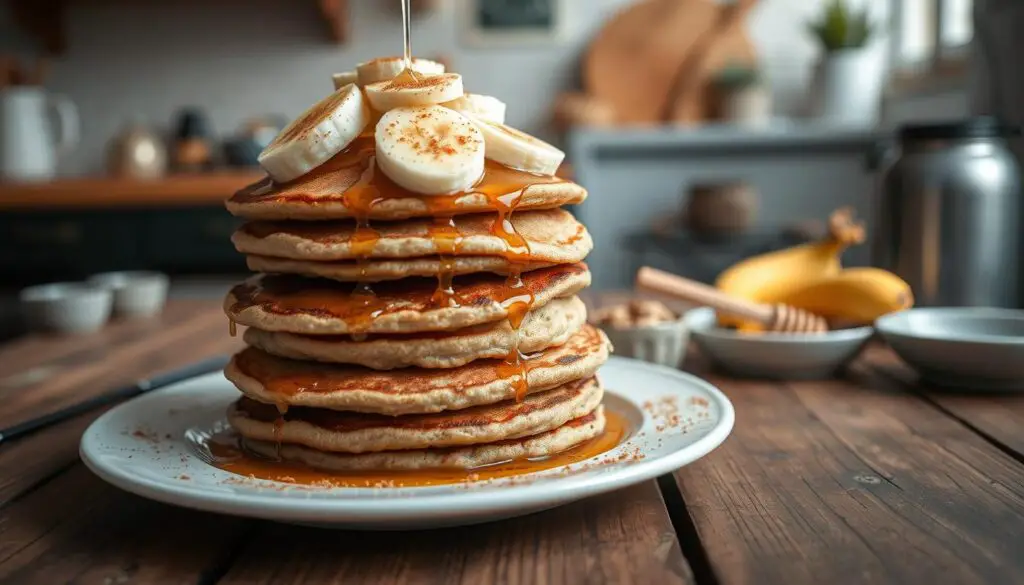 pancakes de avena y plátano pancakes de avena y plátano