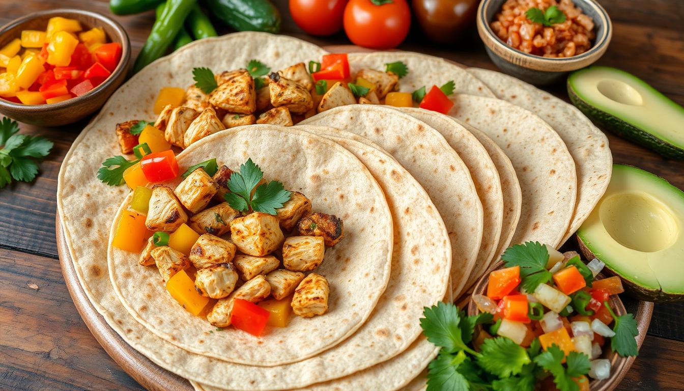 recetas con tortillas de trigo
