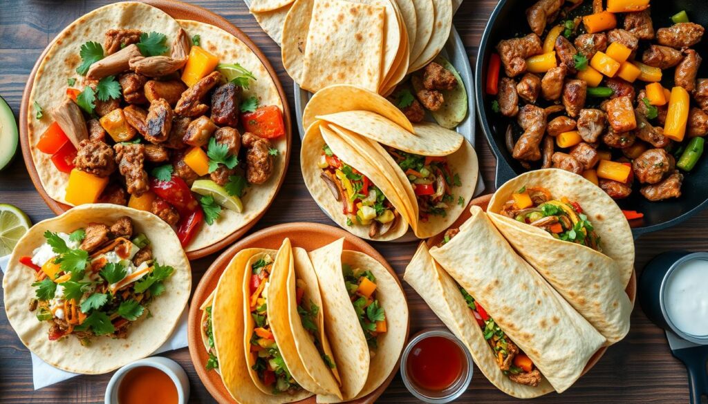 tacos, burritos y fajitas