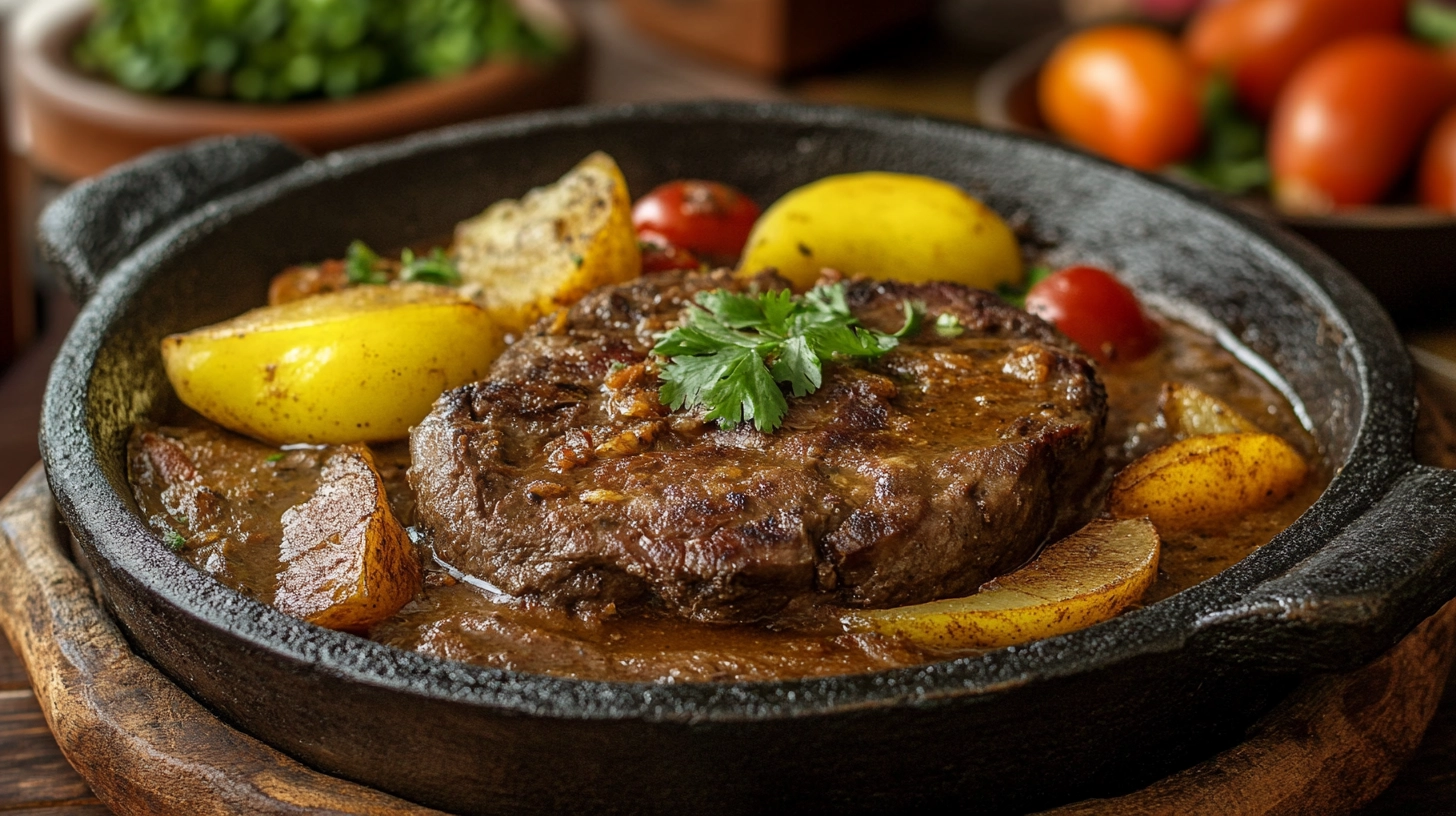 Carne en Bistec Colombiano