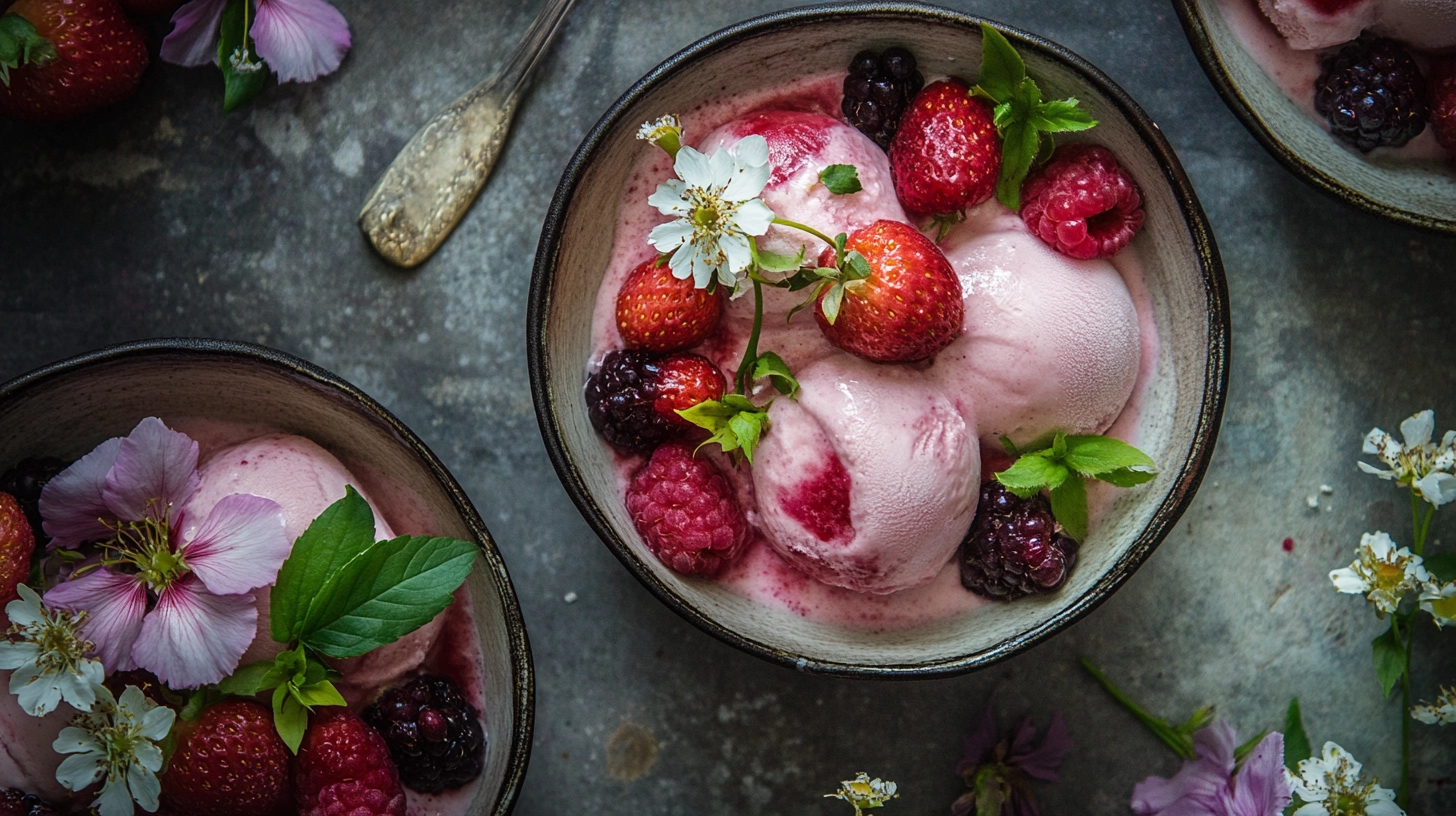 Como Hacer Helados de Fresas