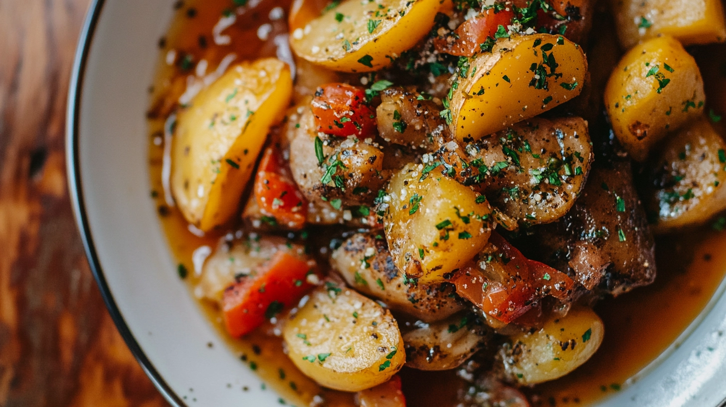 Filete con Patatas