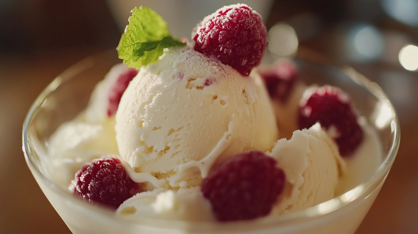 helado sin lactosa y sin gluten