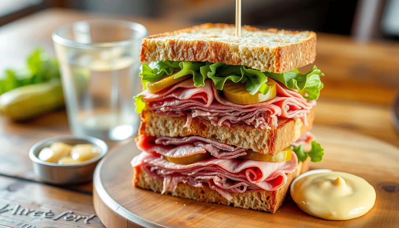 sandwich pastrami receta