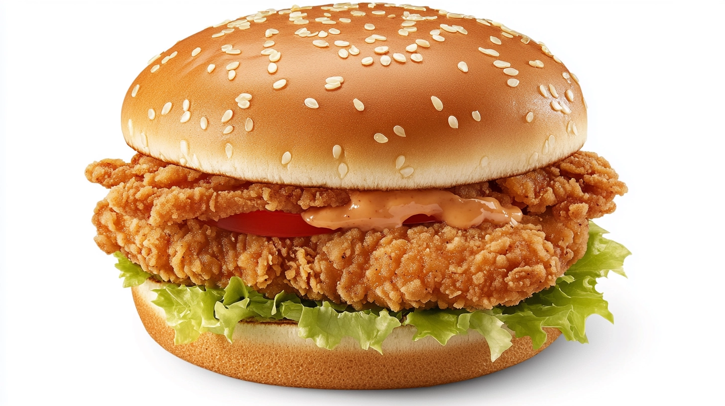 hamburguesa de pollo casero