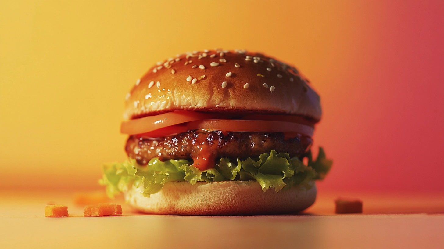 hamburguesa de pollo casero