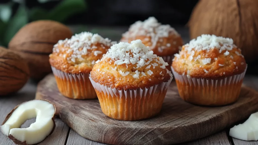 Muffins de Zanahoria y Coco sin Azúcar: Deliciosos, Saludables y Fáciles de Preparar