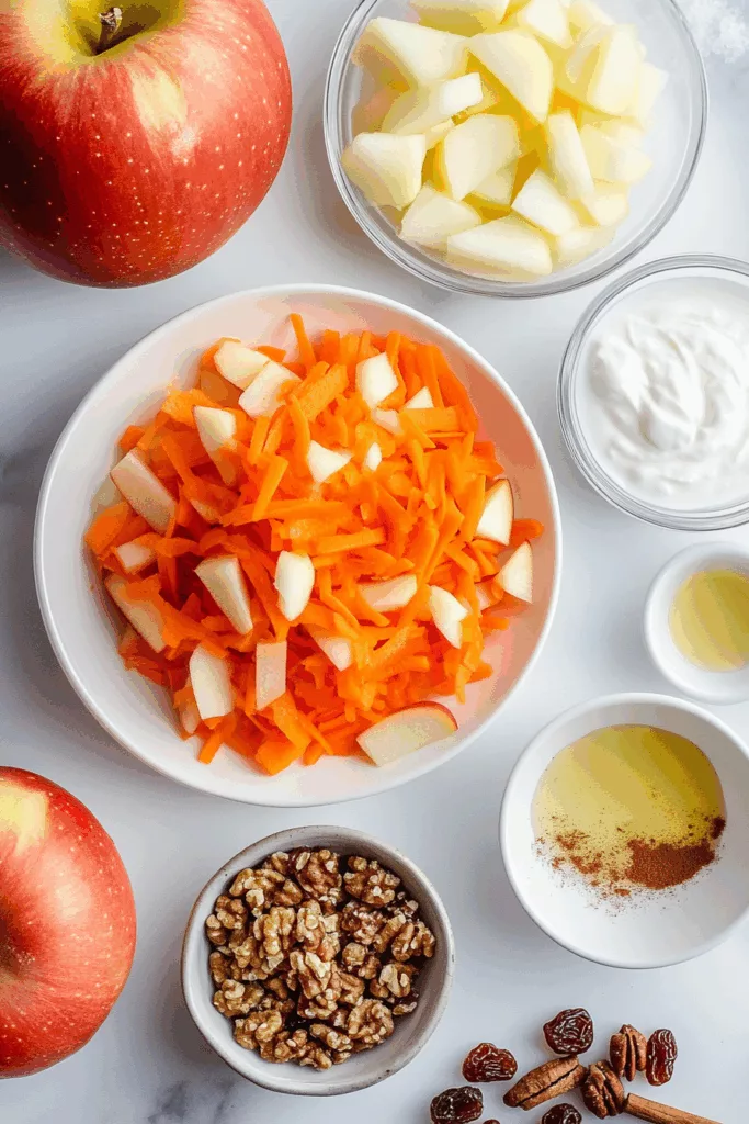 Ensalada de Zanahoria y Manzana: La Mejor Receta 4 Ensalada de Zanahoria y Manzana
