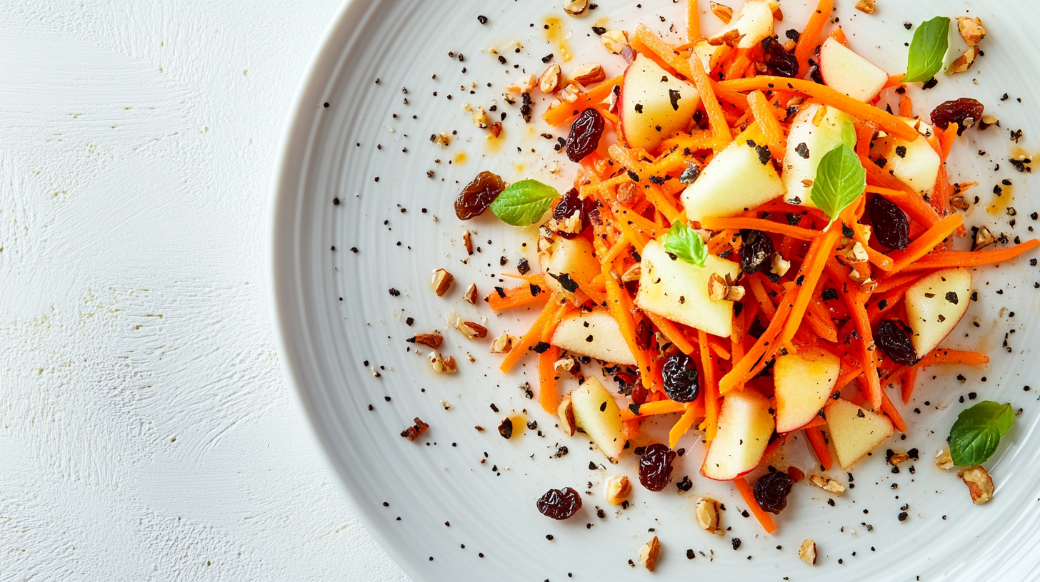 Ensalada de Zanahoria y Manzana