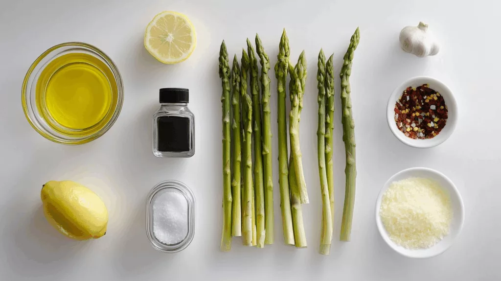 Espárragos Salteados con Ajo y Limón