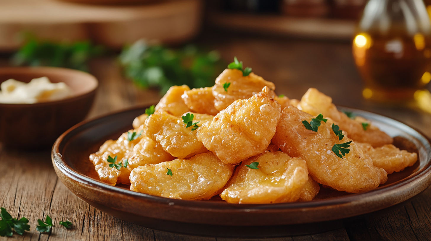 Bolitas de Papa y Queso