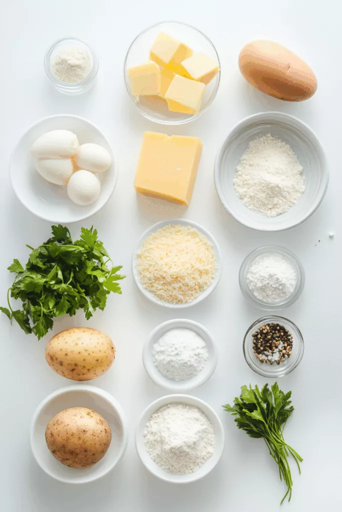 Bolitas de Papa y Queso