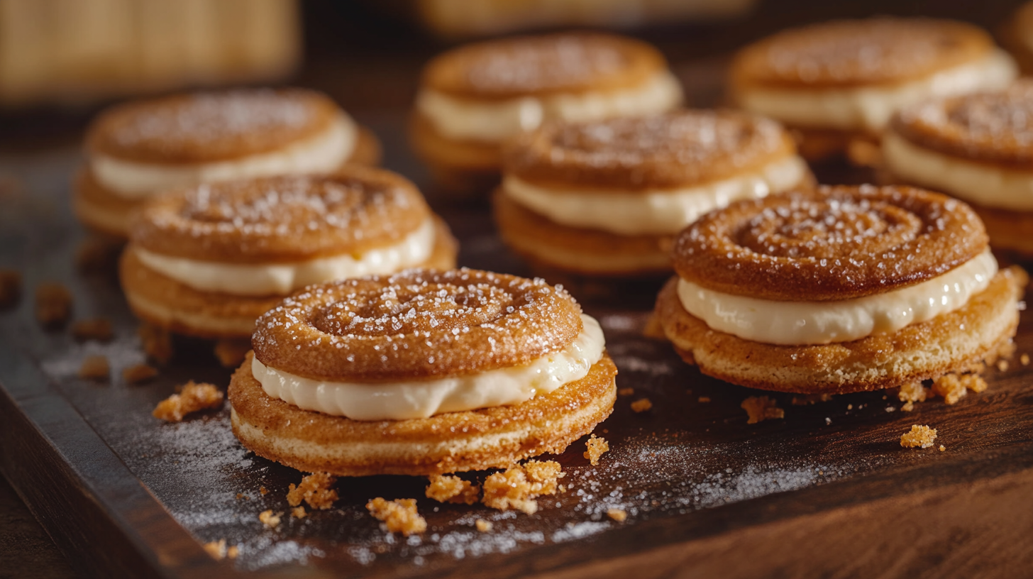 Galletas Irresistibles de Churro con Cheesecake