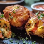 Buñuelos de Verduras con Queso