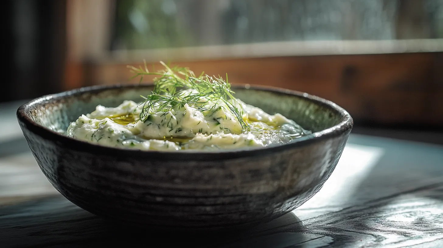 Receta de Salsa Tzatziki