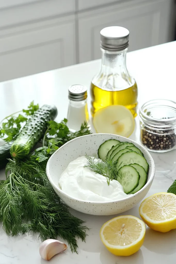 Receta de Salsa Tzatziki