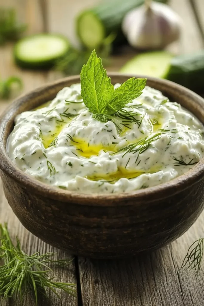 Receta de Salsa Tzatziki