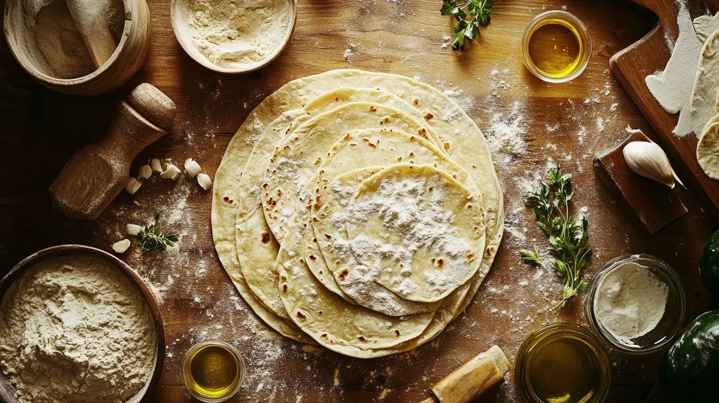 Almuerzo con Tortilla de Harina