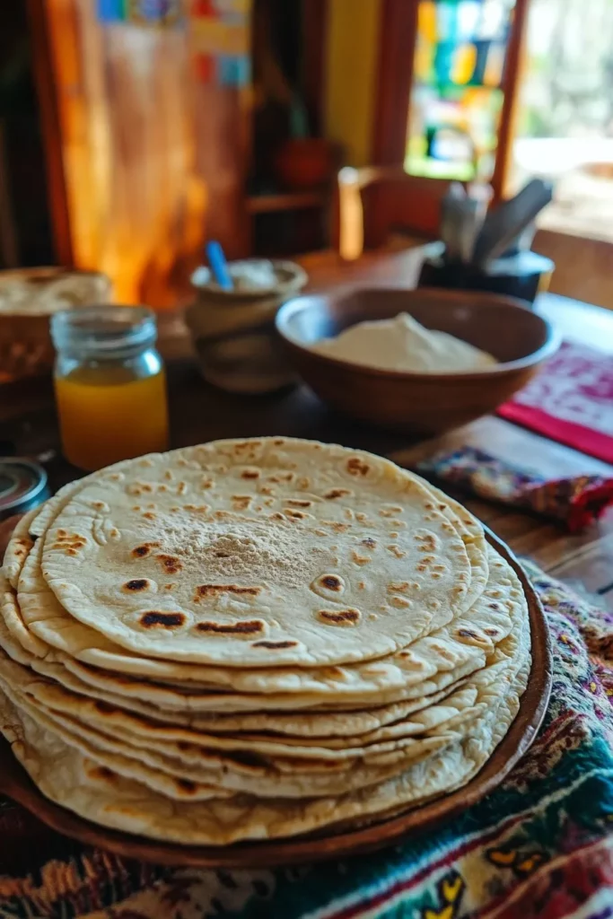 Almuerzo con Tortilla de Harina