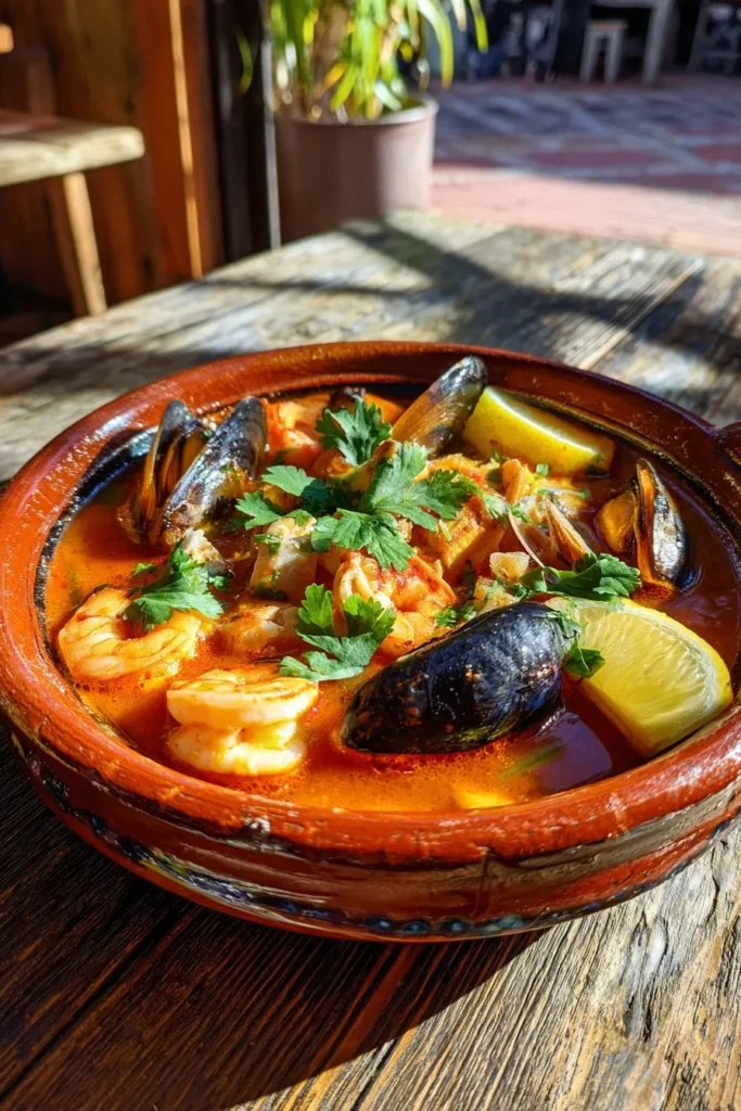 Cazuela de Mariscos Estilo Costeño