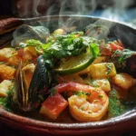 Cazuela de Mariscos Estilo Costeño
