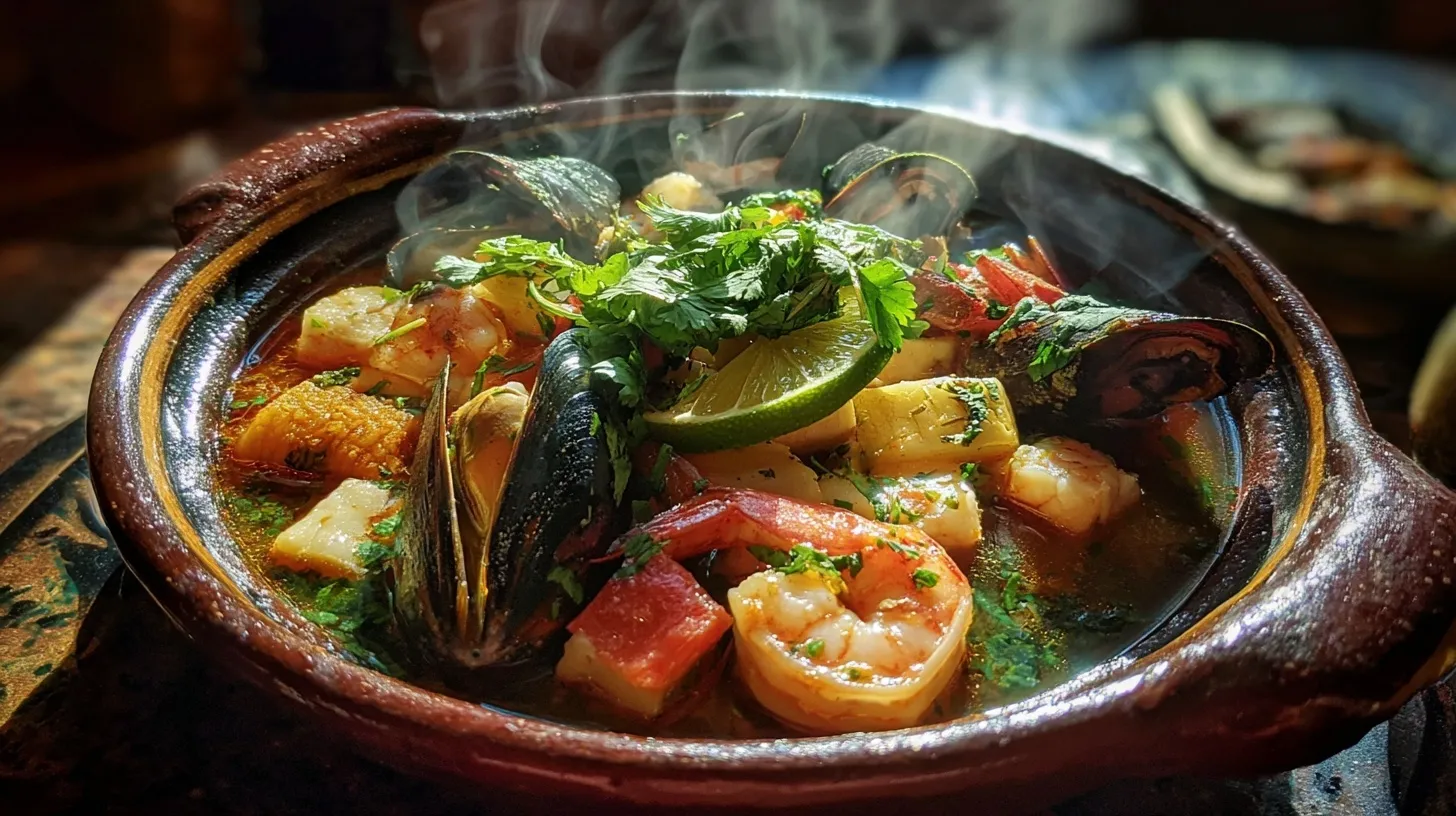 Cazuela de Mariscos Estilo Costeño