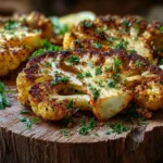 Filetes de Coliflor Asados Crujientes