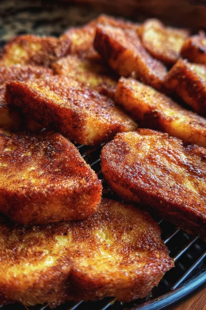 torrijas en freidora de aire