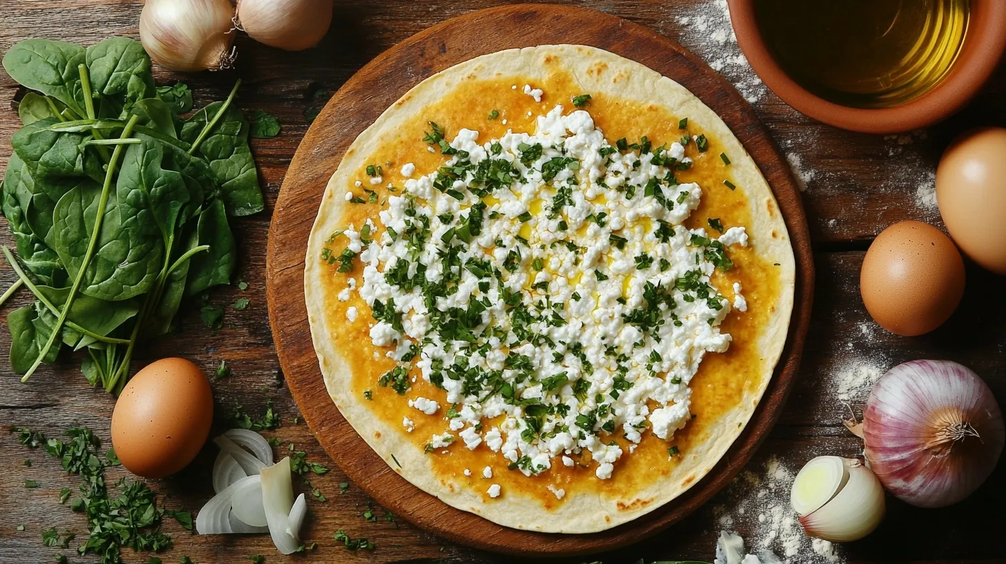 Tortilla con Queso Cottage y Huevo​
