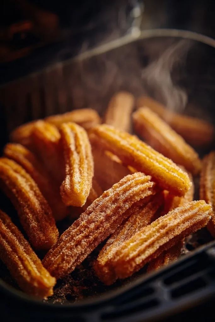 Churros Congelados en Freidora de Aire