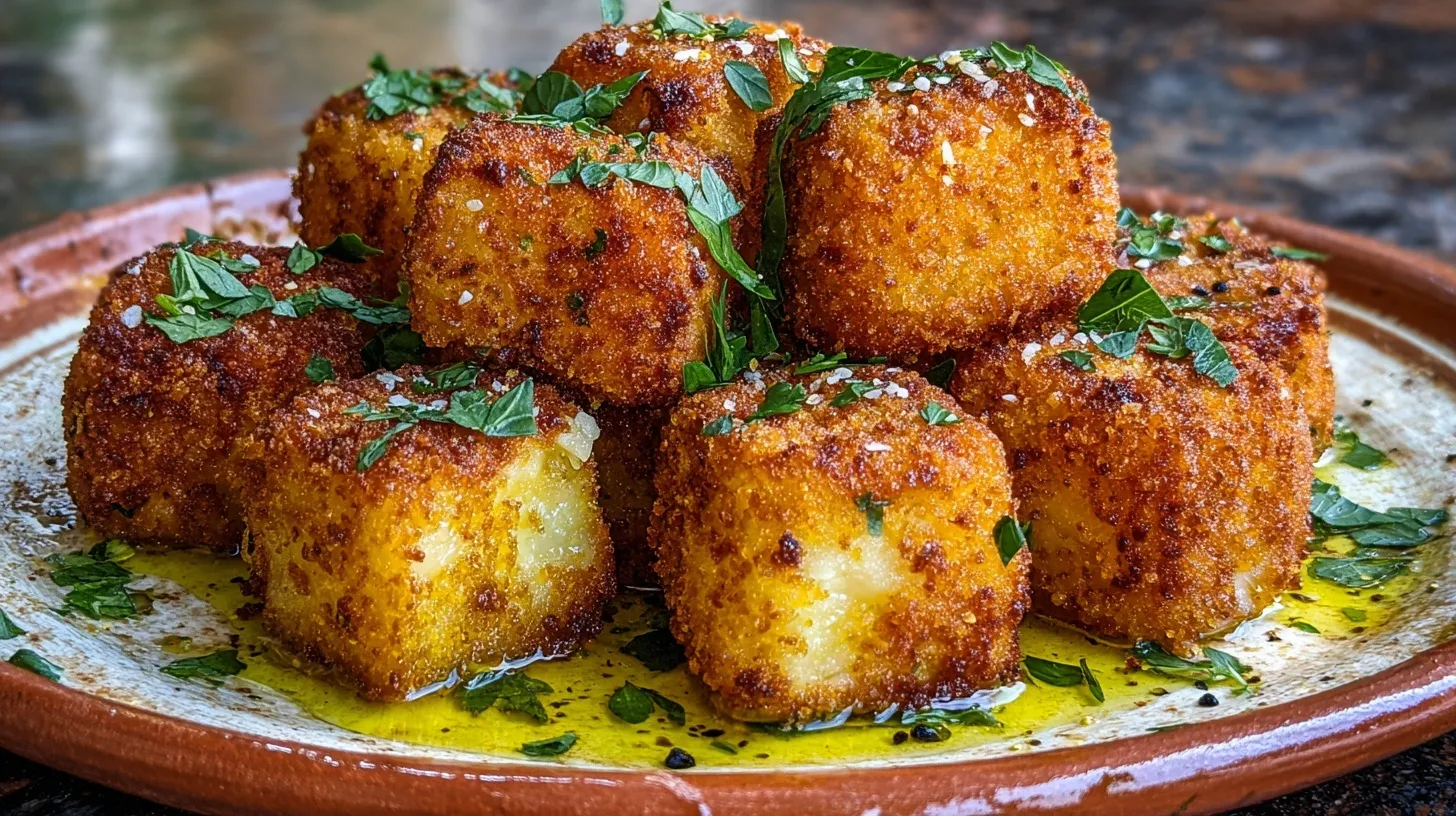 Croquetas en freidora de aire