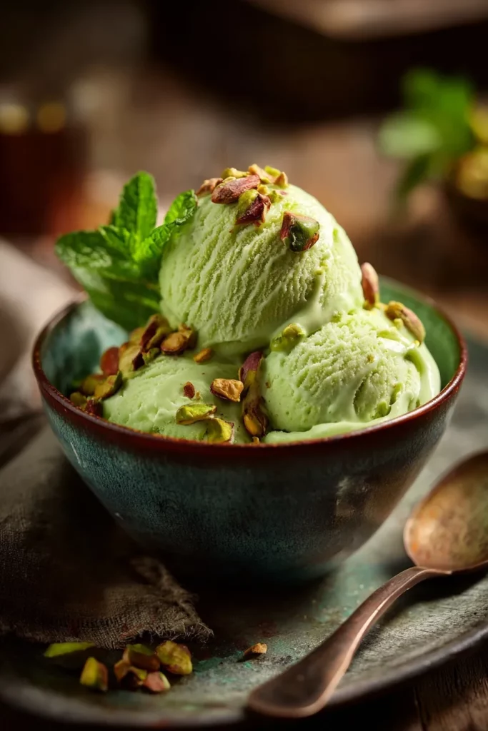 Receta de Pistachio Helado