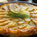 Tortilla de patatas con esparragos