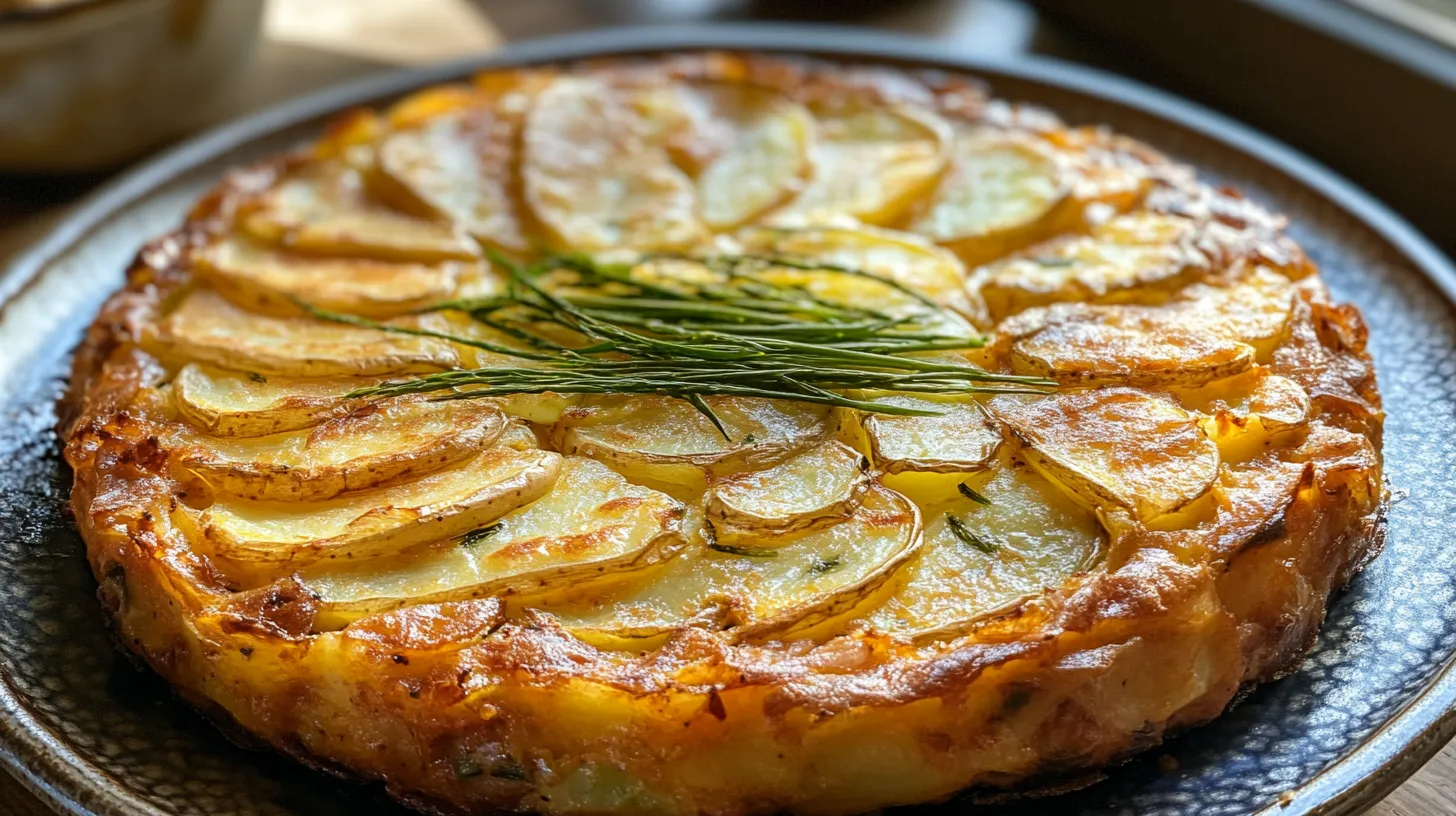 Tortilla de patatas con esparragos