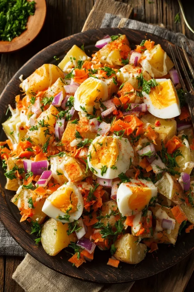 Ensalada de Papas Casera
